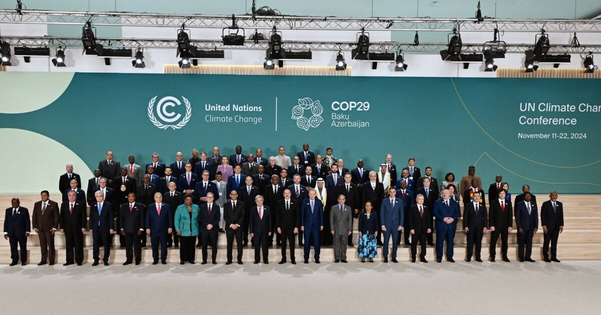 Photo des chefs d'états présents à la COP29