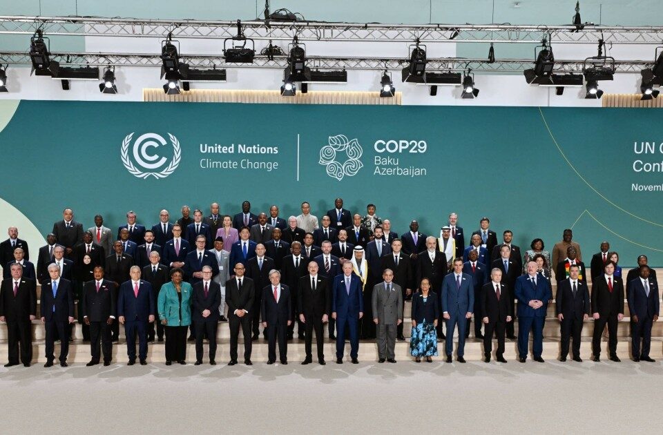 Photo des chefs d'états présents à la COP29